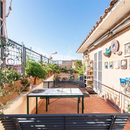 Rosa'S Terrace Roma Panoramic Penthouse Apartment Exterior photo