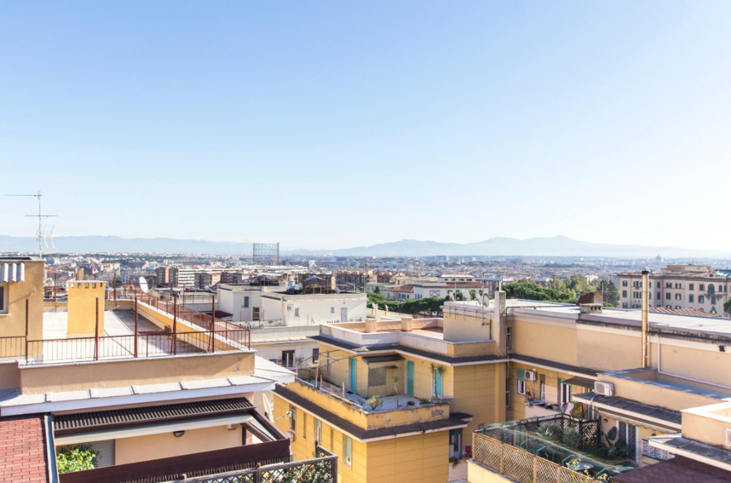Rosa'S Terrace Roma Panoramic Penthouse Apartment Exterior photo